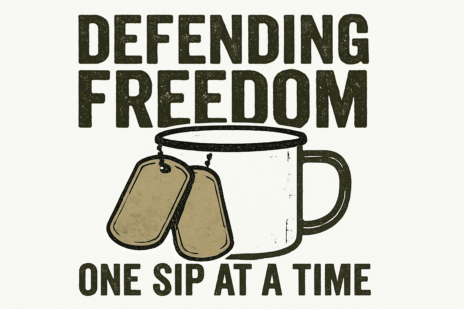 Sip for Freedom: A Motivational Mug Design