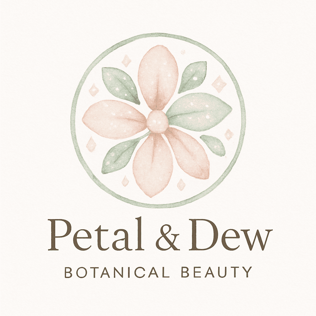 Elegant Watercolor Botanical Flower Logo