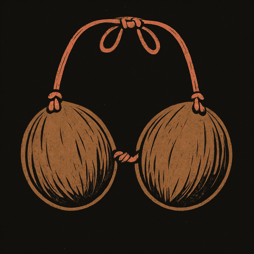 Seashell Bikini Top Graphic Tee