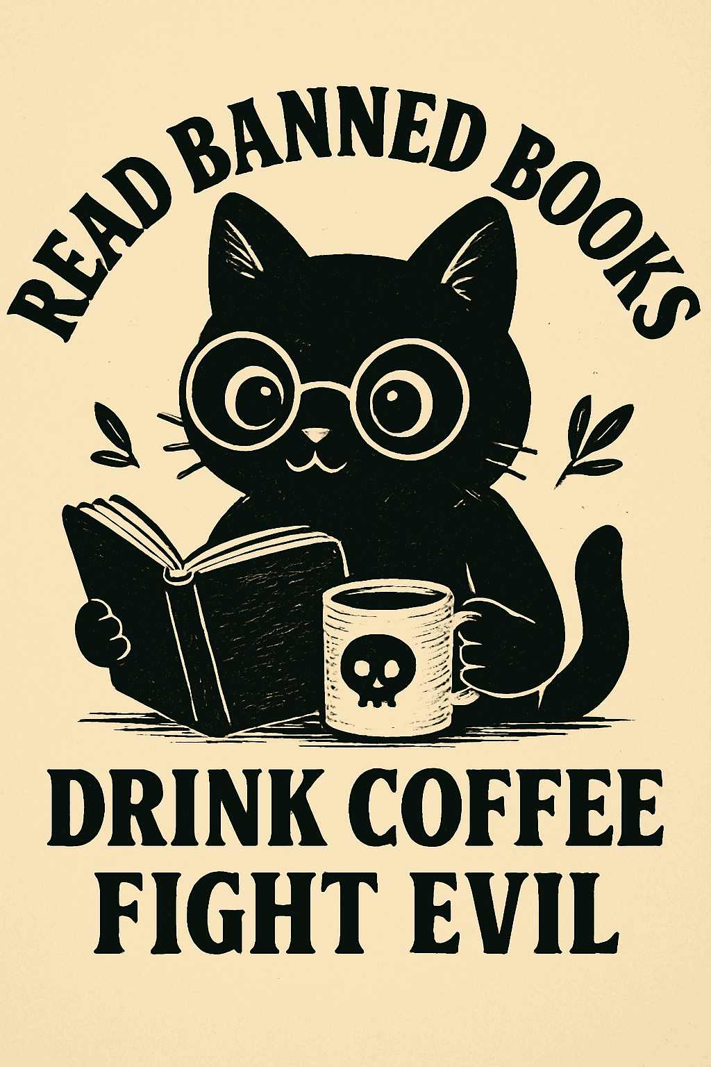 Read Banned Books, Drink Coffee, Fight Evil