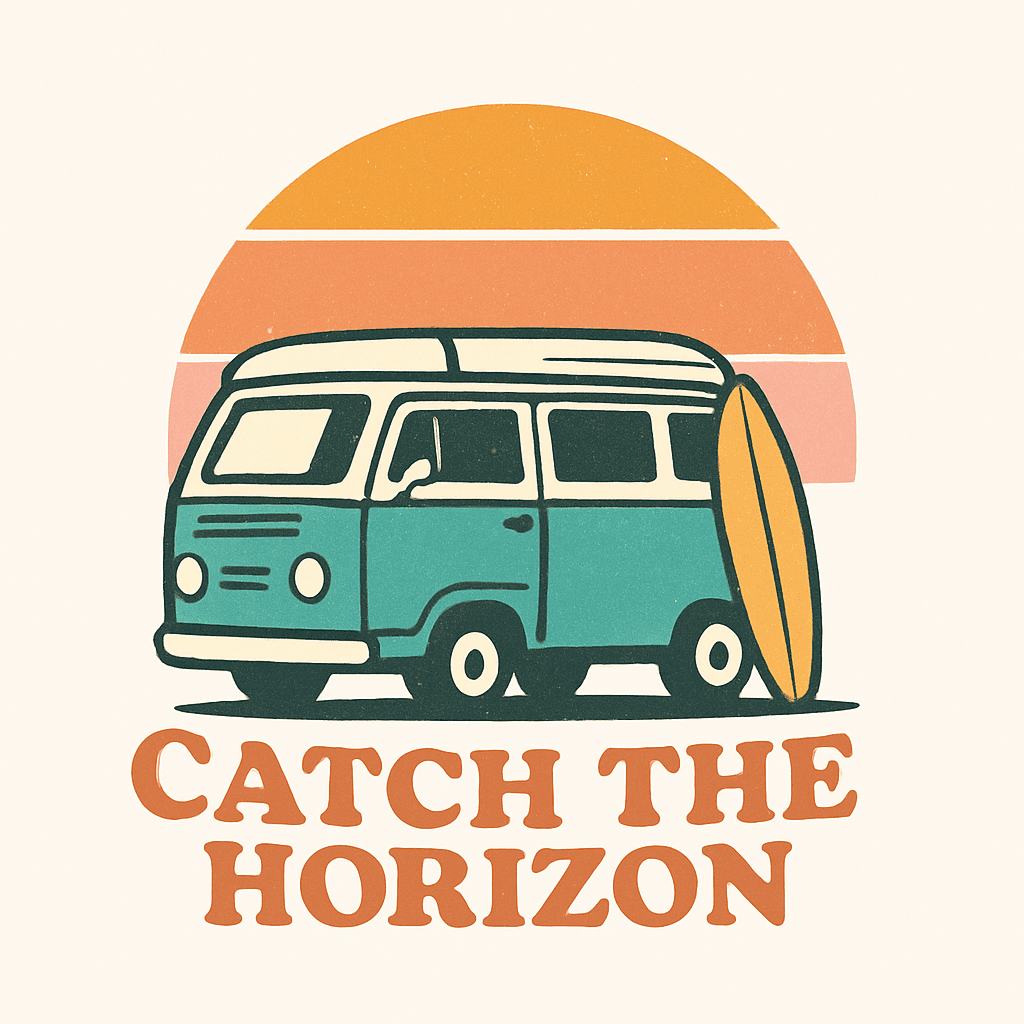 Catch the Horizon: Retro Surf Van Vibes