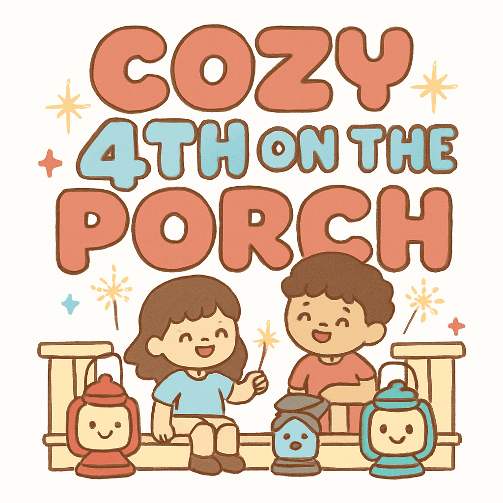Cozy 4th of July on the Porch