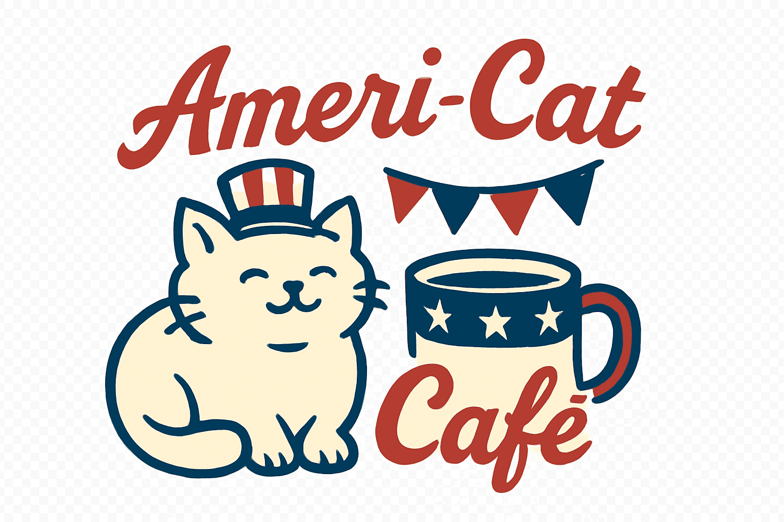 Ameri-Cat Café: Purrfectly Patriotic