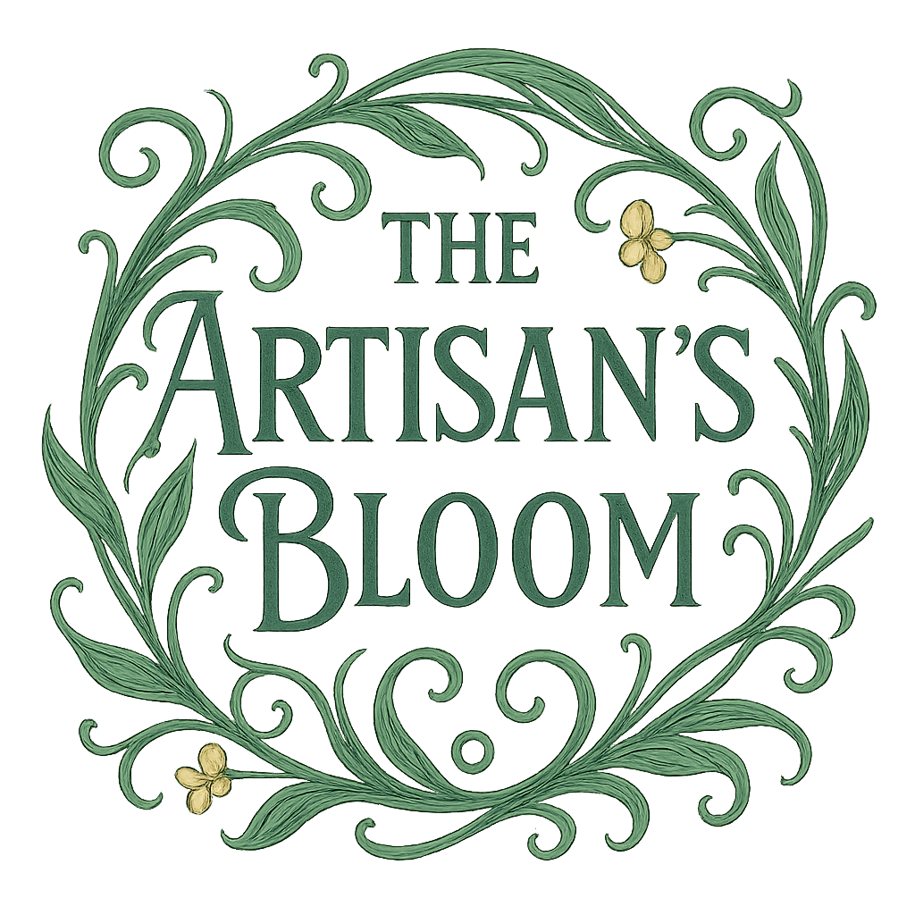The Artisan's Bloom Floral Emblem