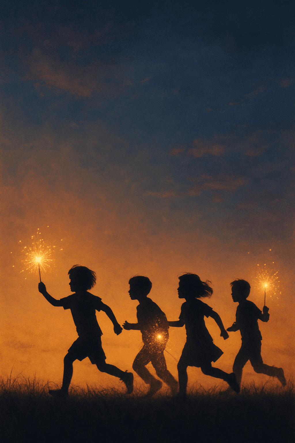 Whimsical Sparkler Adventure