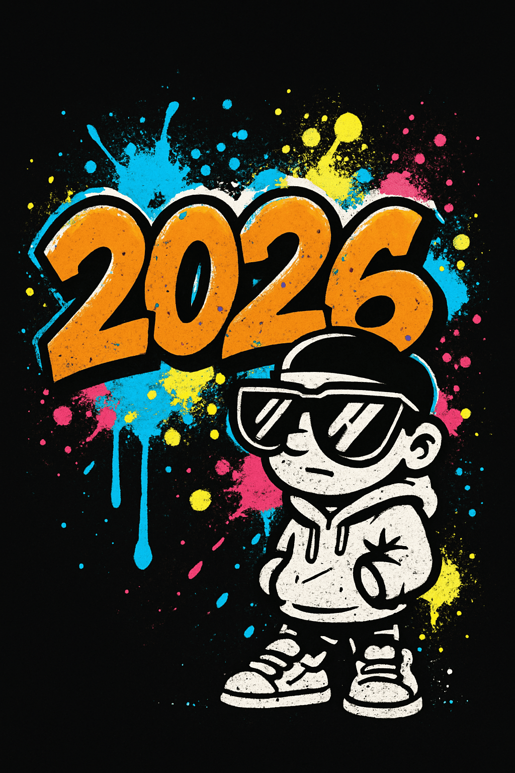 Cool 2026 Urban Kid Graffiti Style