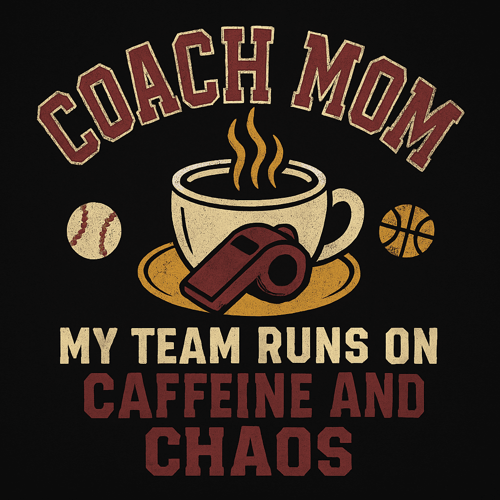 Coach Mom: Fueled by Coffee and Chaos