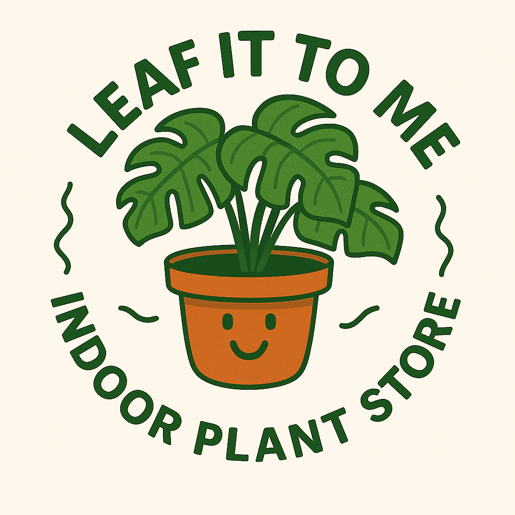 Playful Indoor Plant Store Logo with Smiling Pot