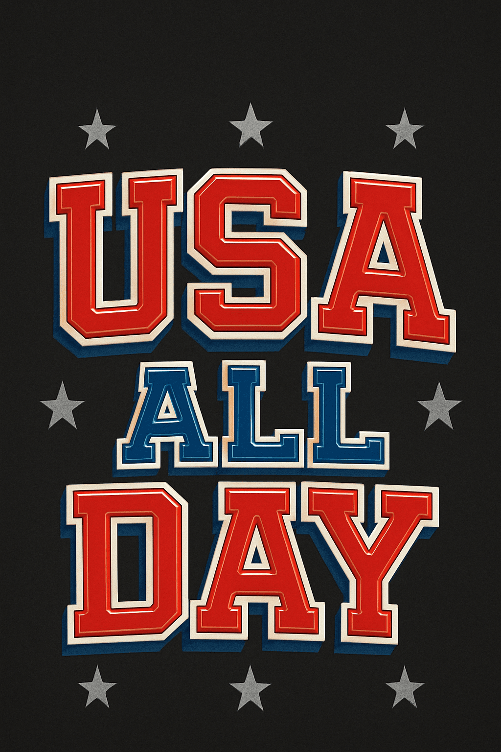 USA All Day Celebration Tee