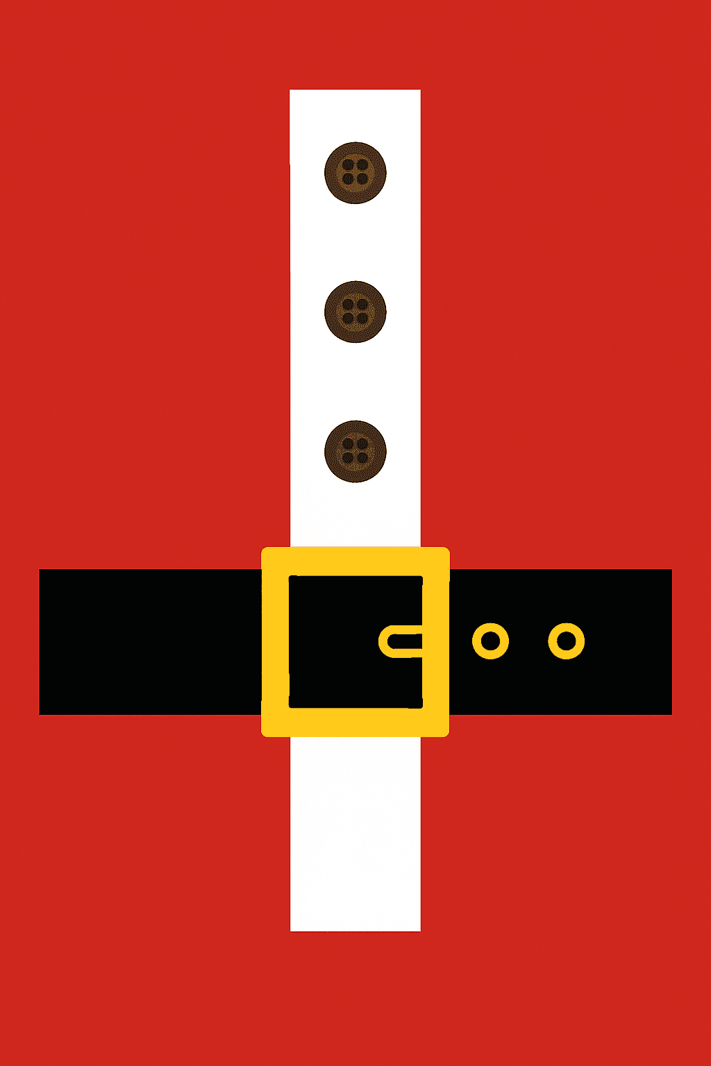 Minimalist Santa Suit Design