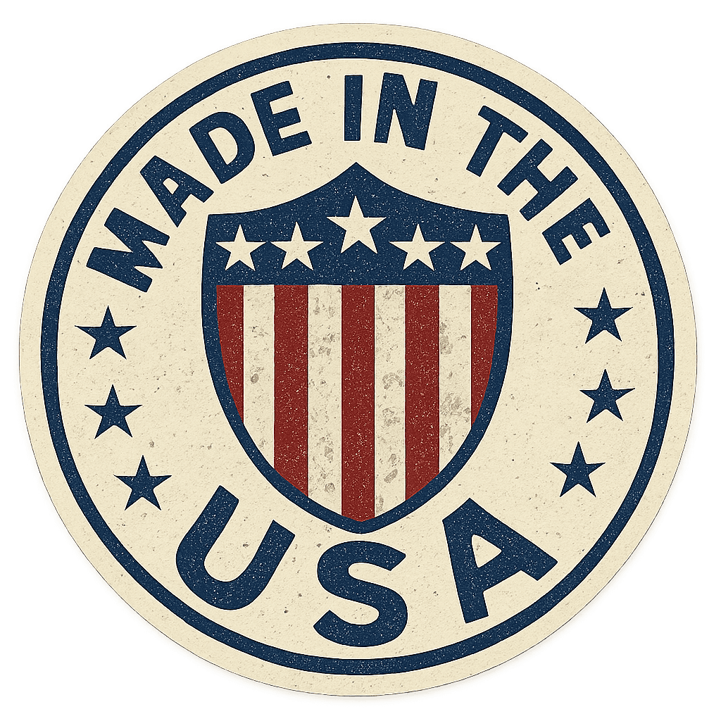 Classic Made in the USA Badge