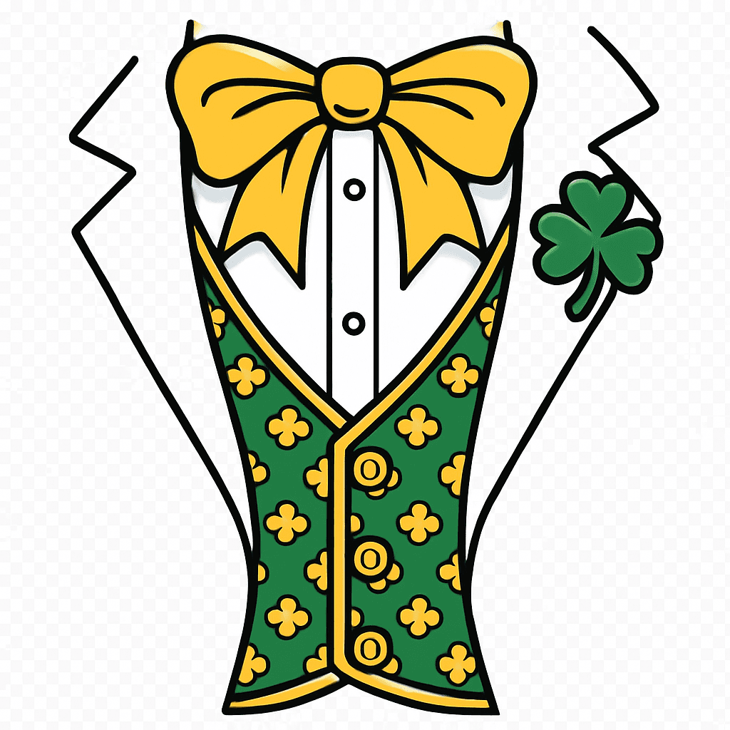 Festive St. Patrick's Day Tuxedo Design