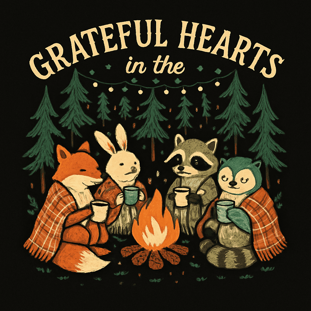Grateful Hearts Gathered Around the Campfire