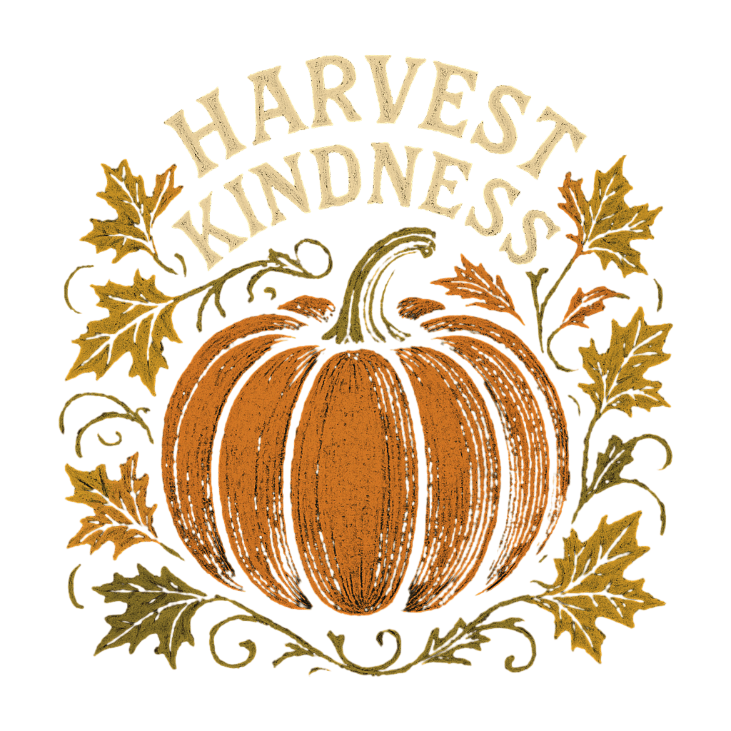 Harvest Kindness Pumpkin Design