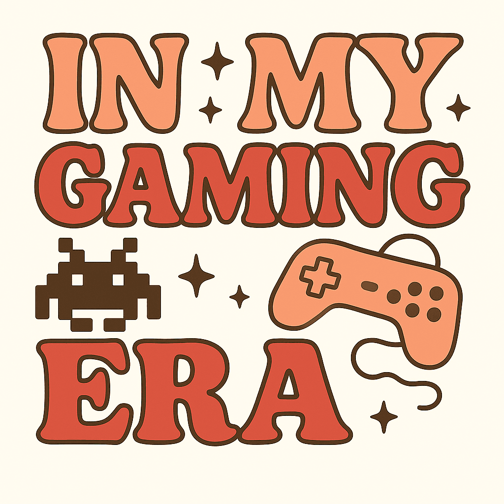 Retro Gaming Era Vintage Style Tee