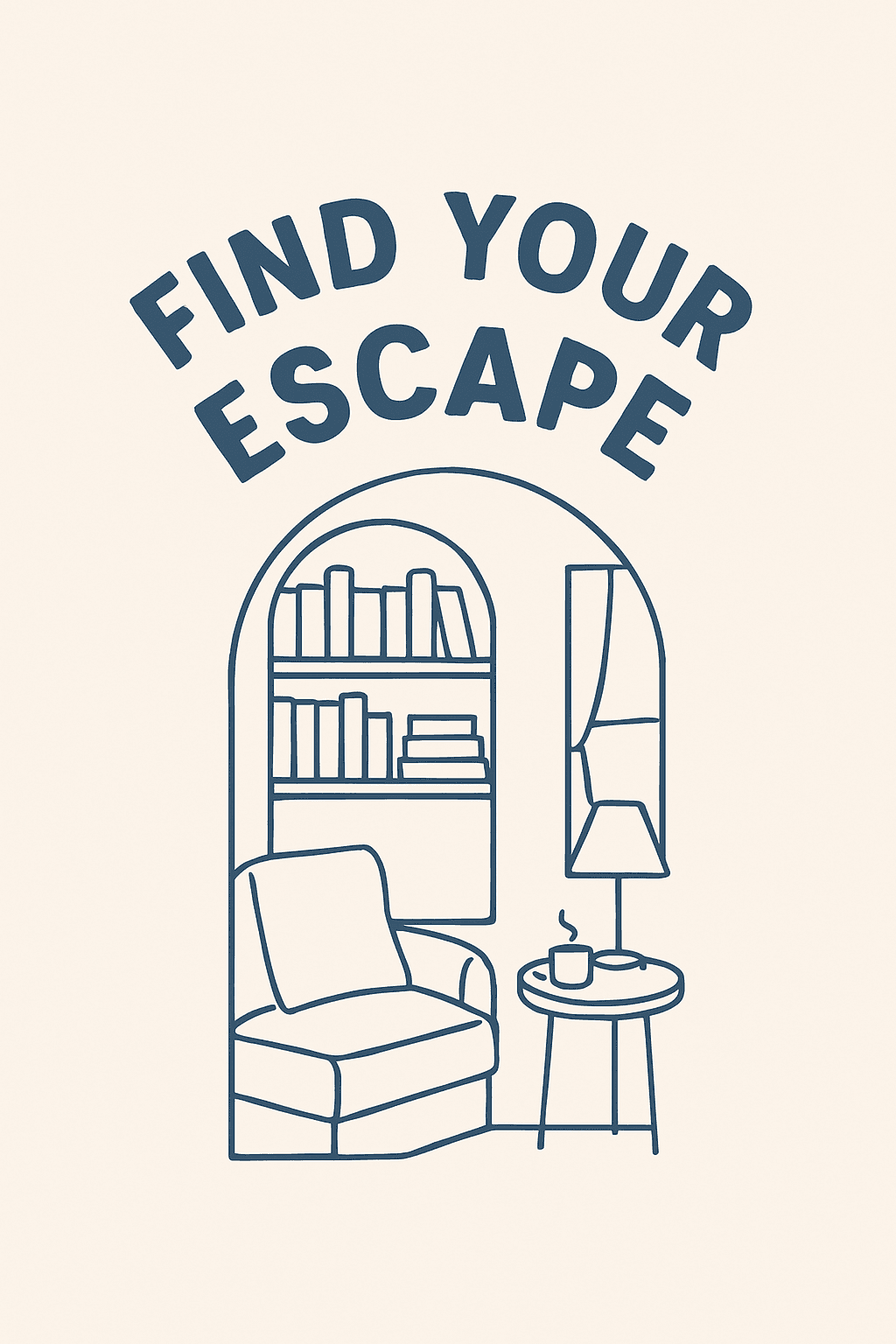 Find Your Escape Cozy Reading Nook