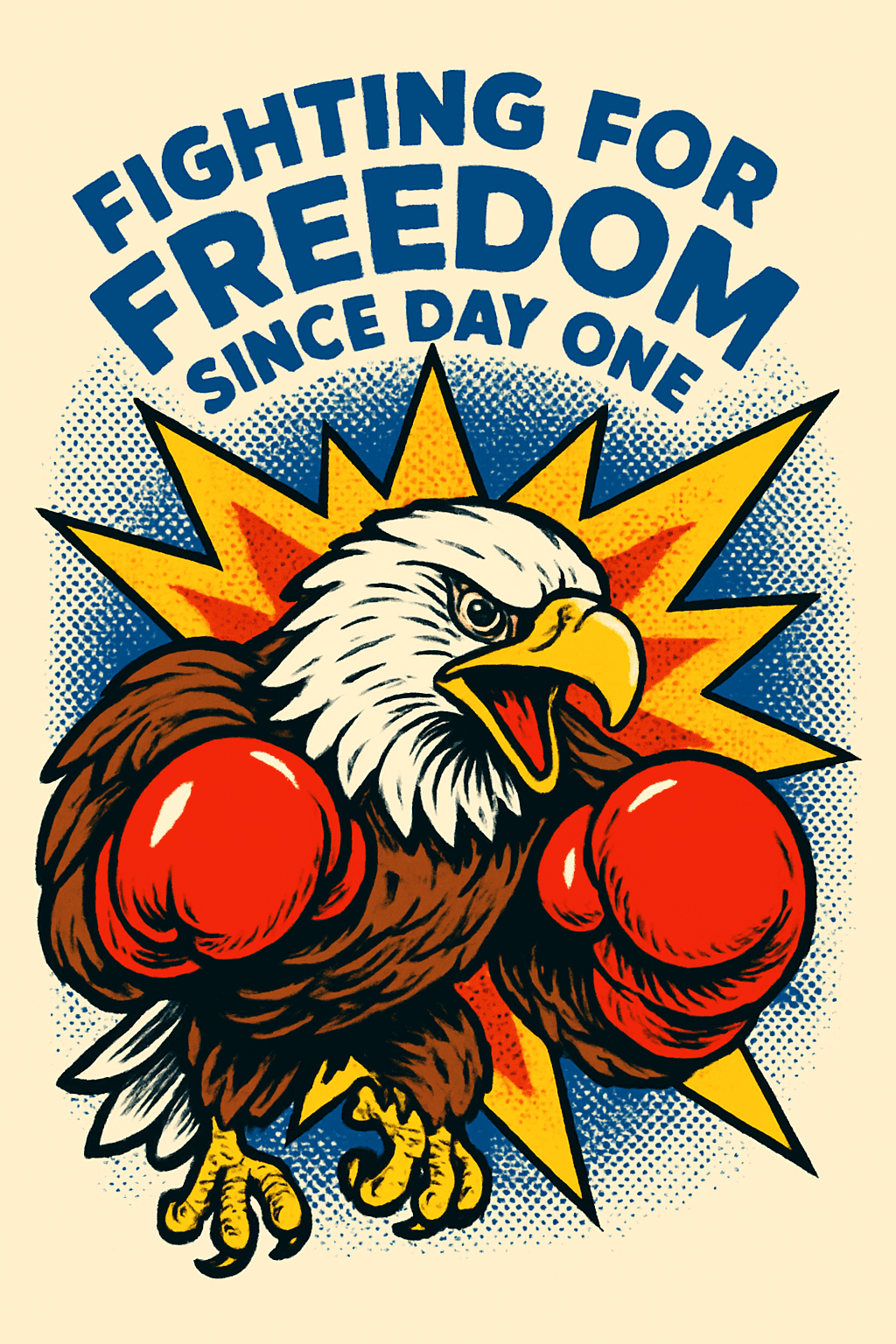 Fighting for Freedom with an Eagle!