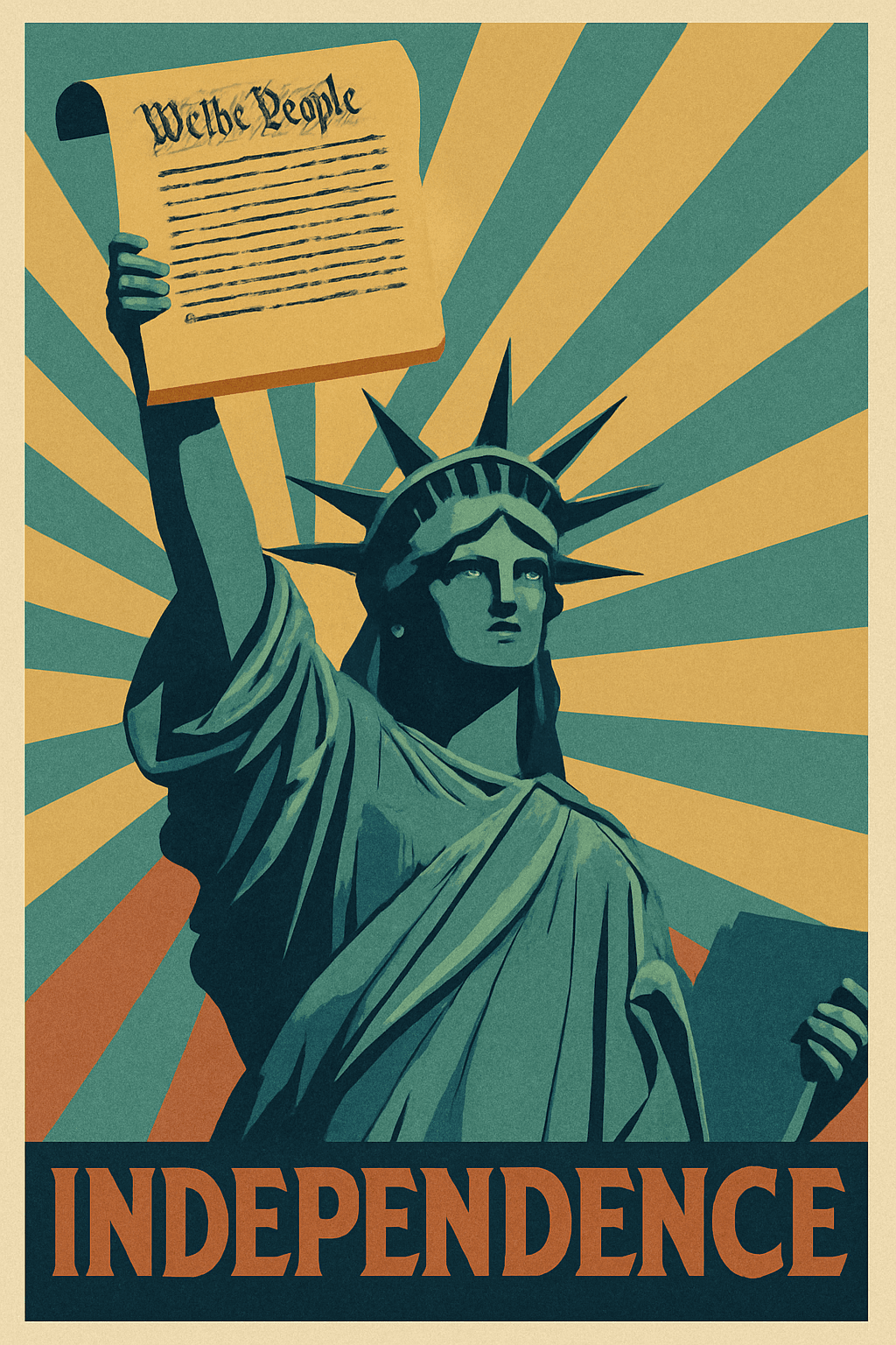 Liberty and Independence Poster