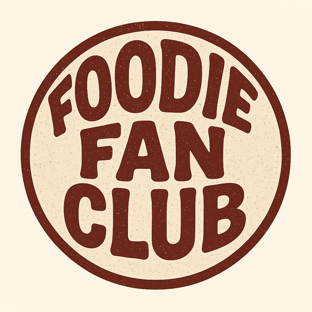 Vintage Foodie Fan Club Badge