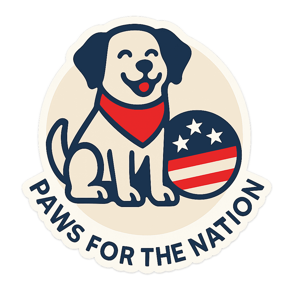 Paws for the Nation Sticker