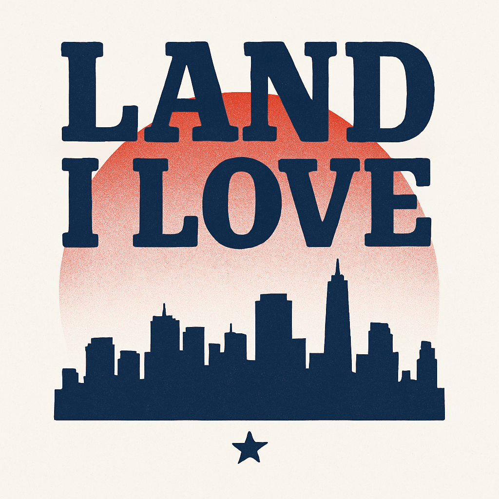 Patriotic Skyline Love