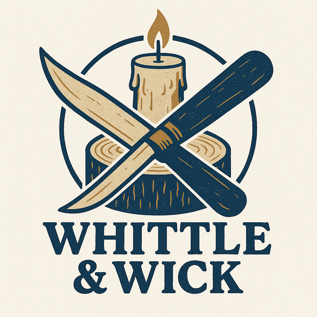 Rustic Woodcraft & Candle Logo