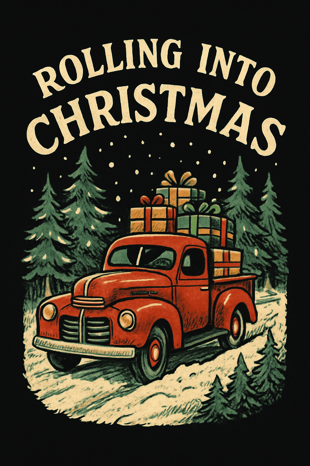 Rolling Into Christmas with Vintage Cheer