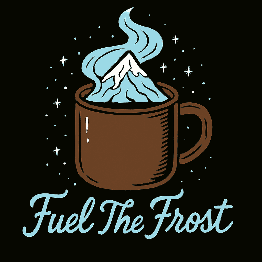 Fuel The Frost Coffee Mountain Mug