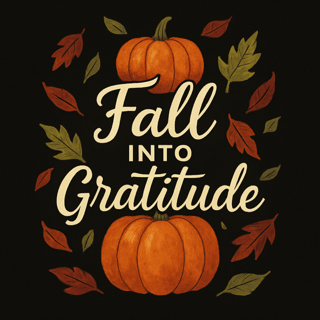 Fall Into Gratitude with Autumn Pumpkins