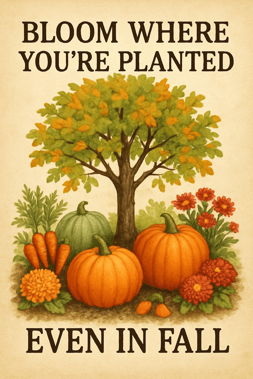 Bloom Where You're Planted This Fall