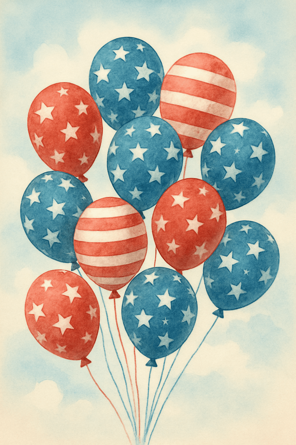 Stars & Stripes Balloon Celebration