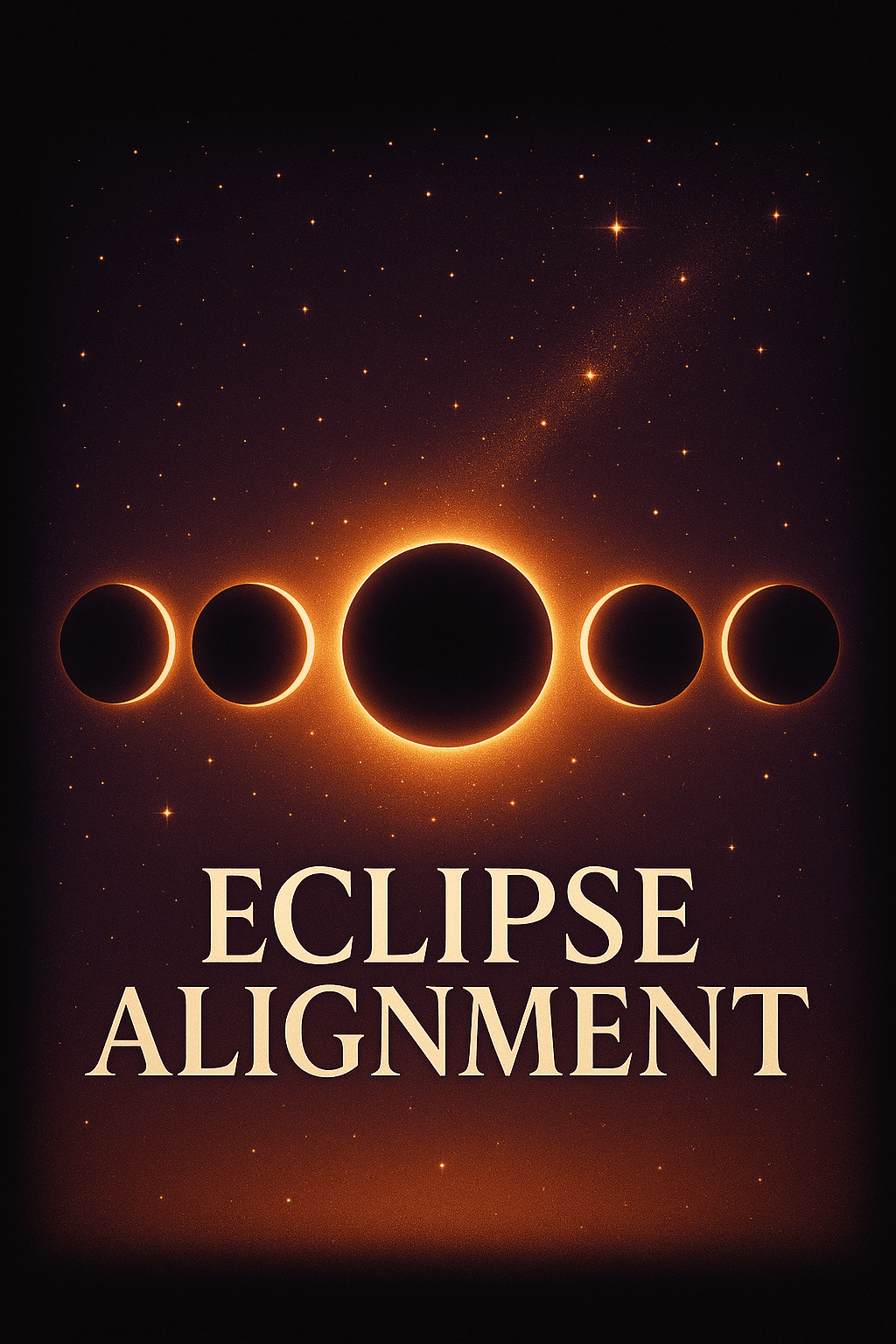 Celestial Eclipse Alignment Poster