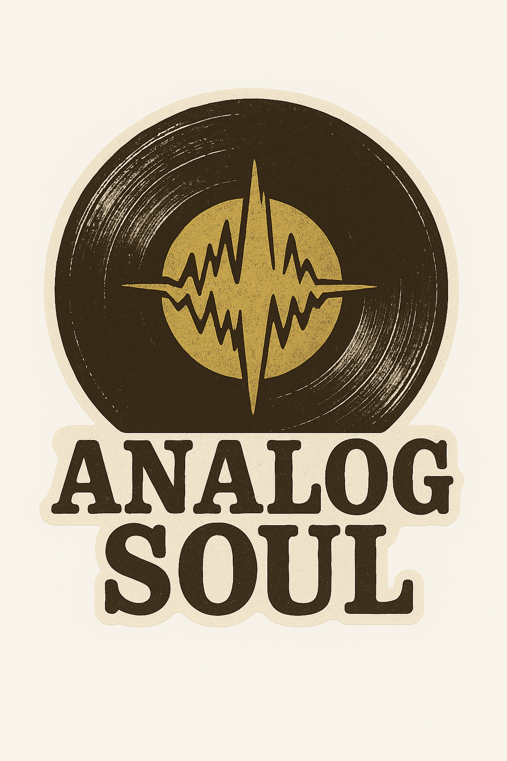 Vintage Vinyl Record with Analog Soul Vibe