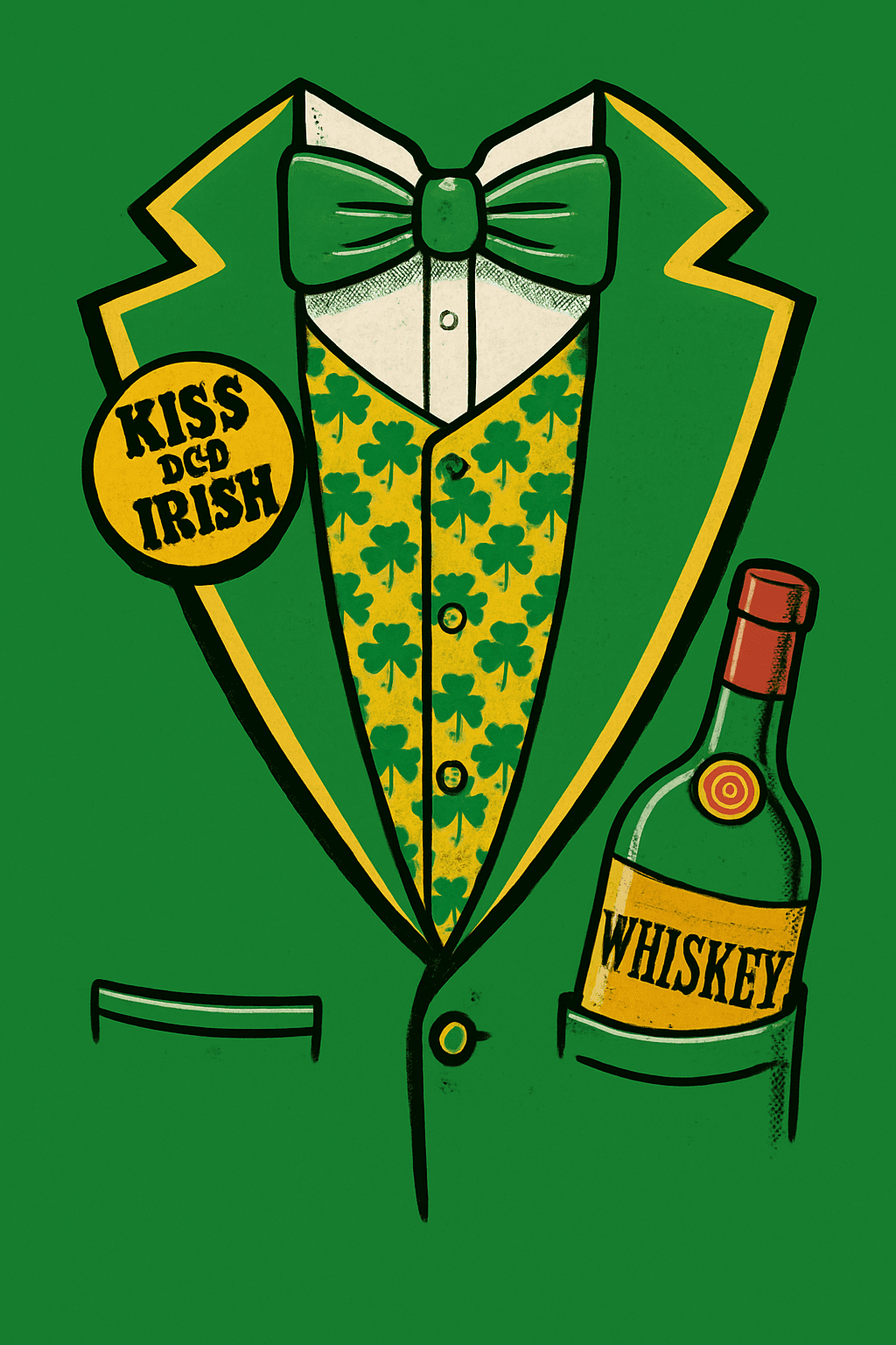 Kiss Me I'm Irish Whiskey Suit