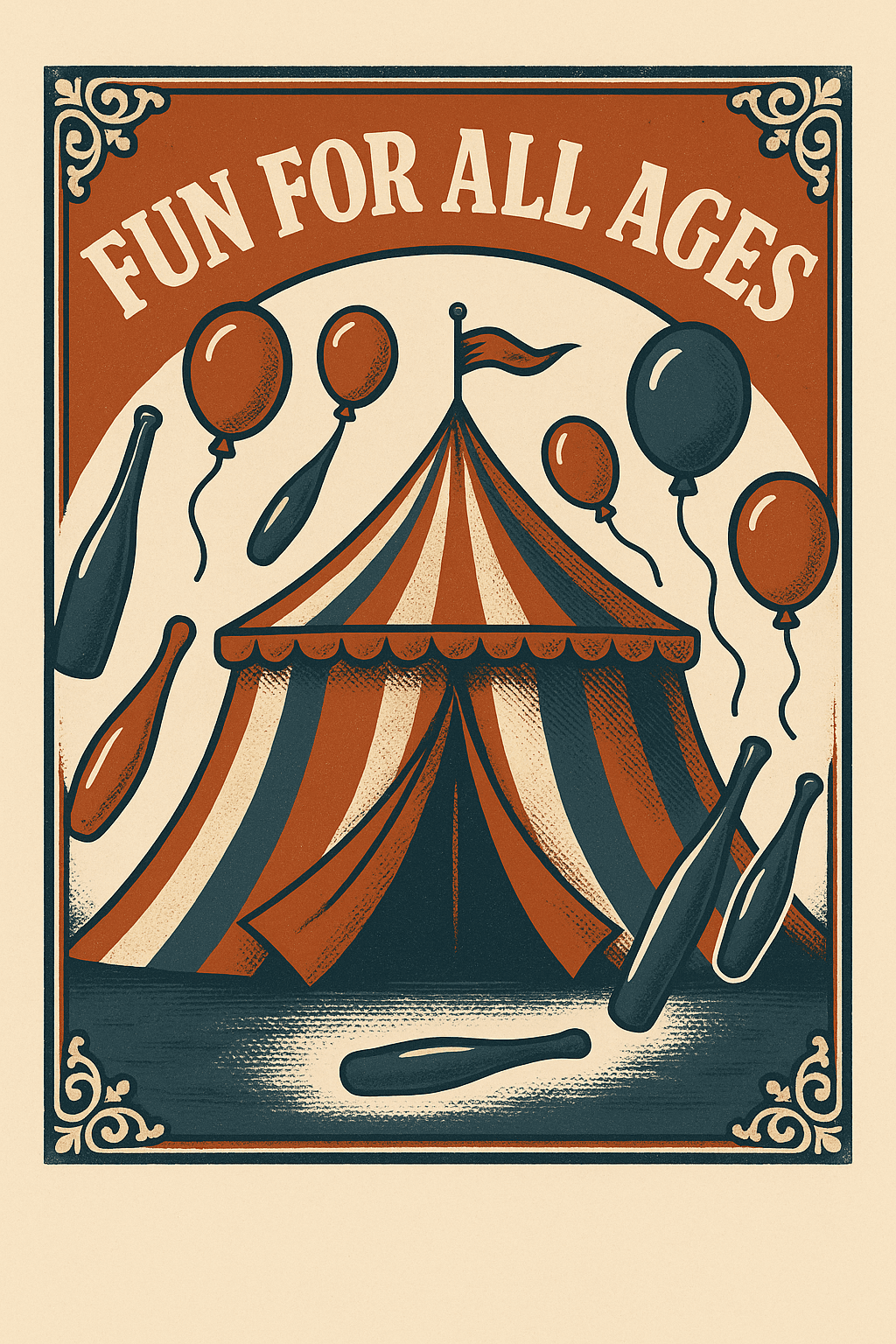 Vintage Circus Fun for All Ages Poster