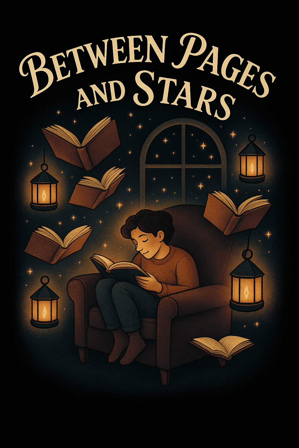 Between Pages and Stars: Cozy Night Reading