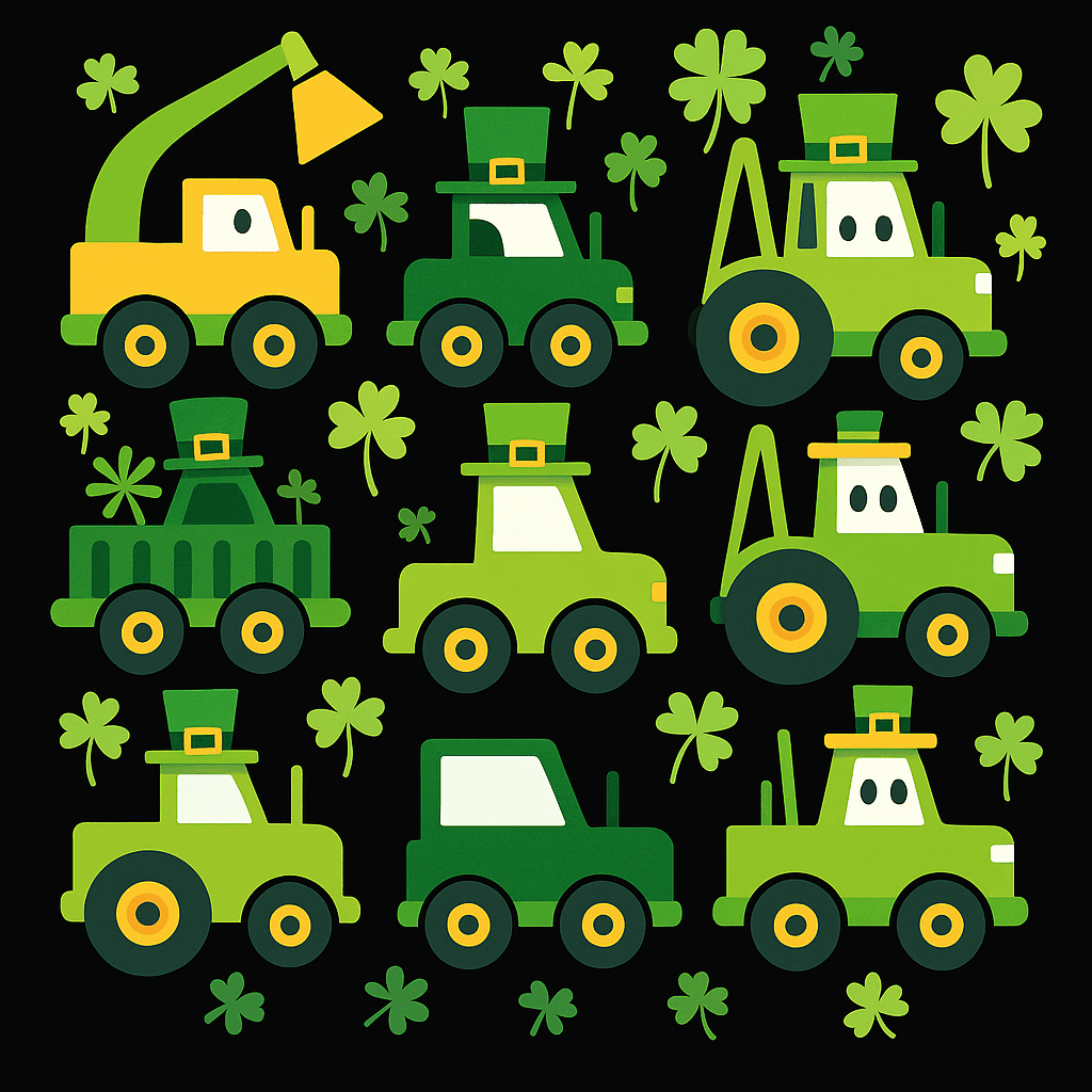 Lucky Tractors for Little Hands