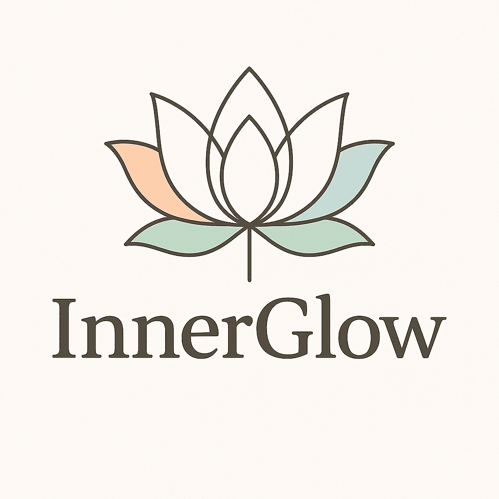 Elegant Pastel Lotus Flower Wellness Logo