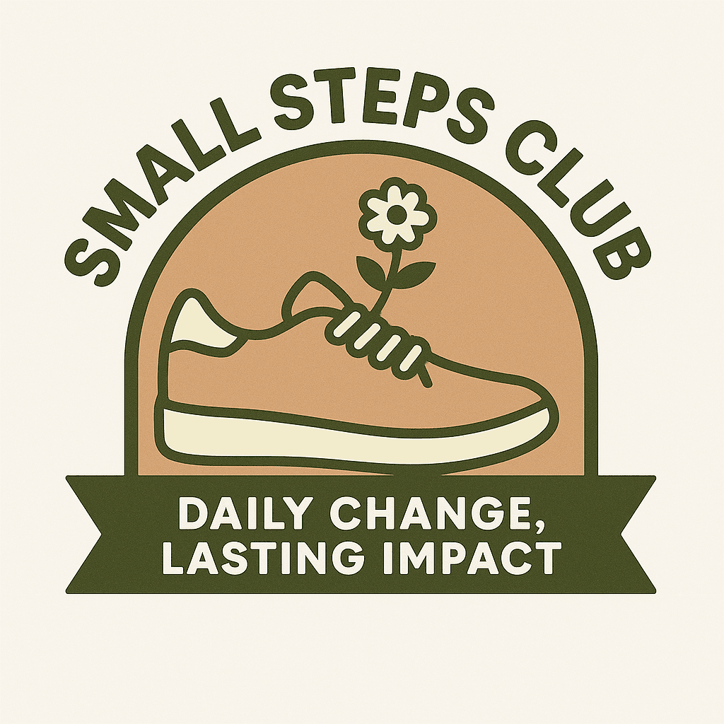 Small Steps Club: Growth and Progress Logo