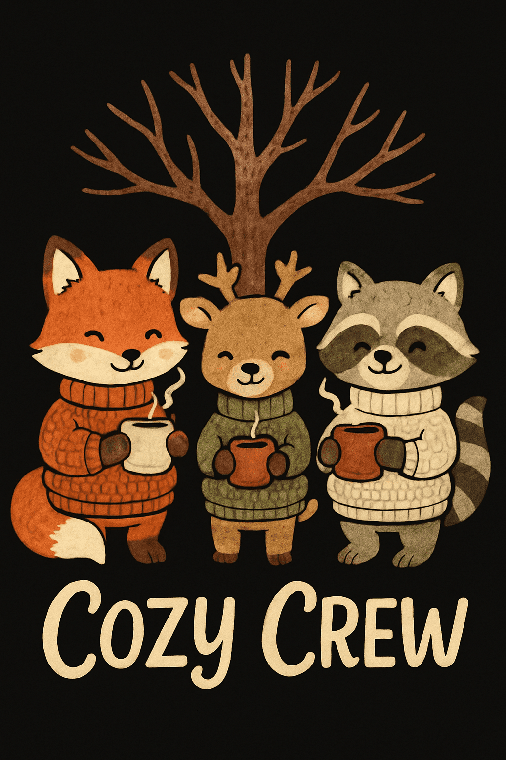 Cozy Crew: Woodland Friends Warm Up