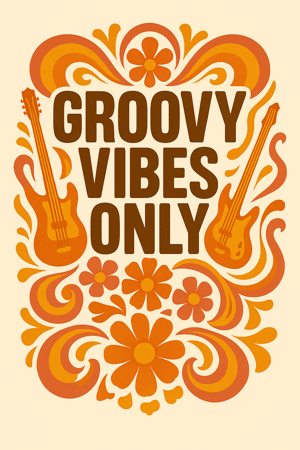 Groovy Vibes Only: A Retro Delight