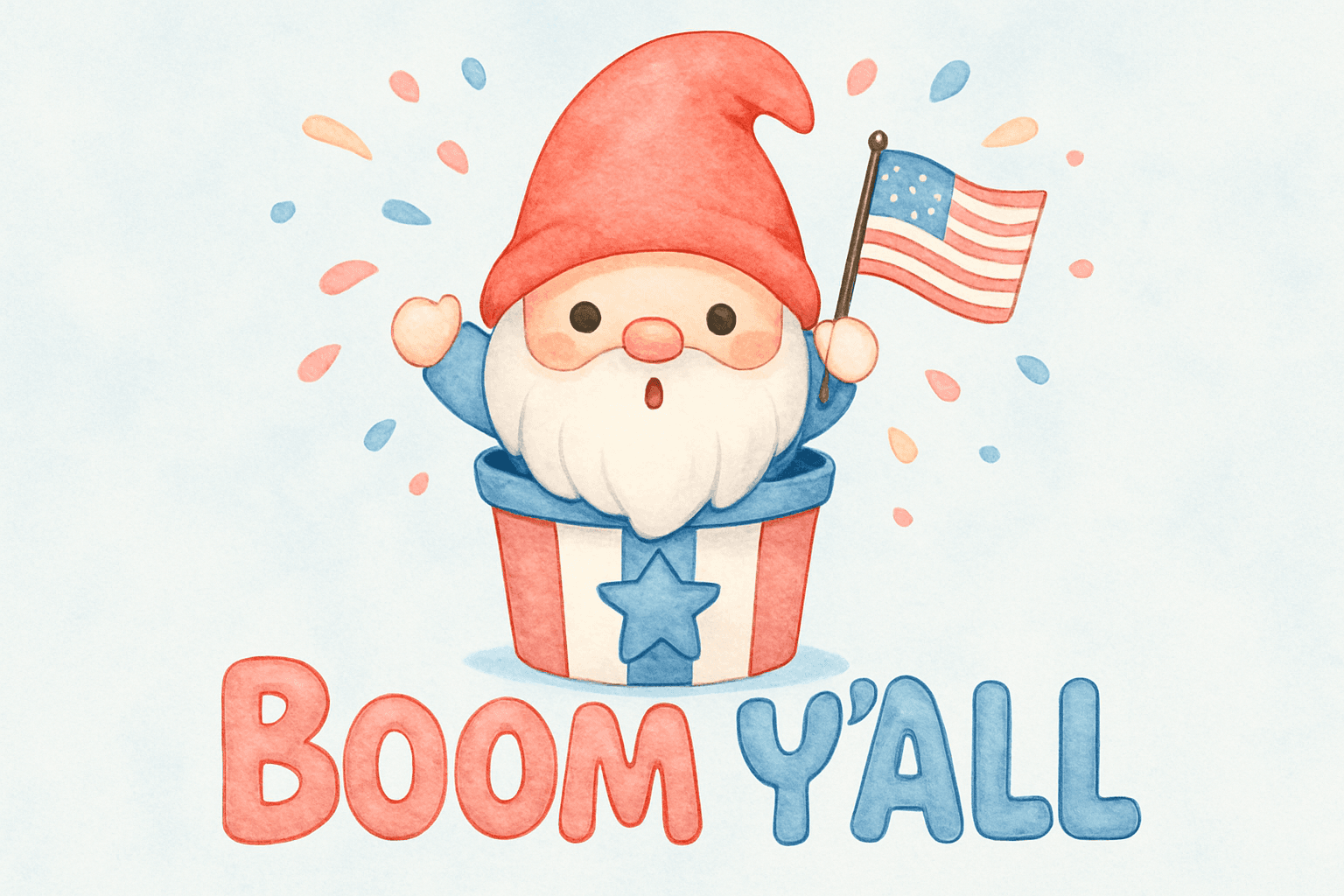 Patriotic Gnome Celebration