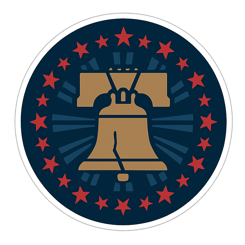 Liberty Bell Emblem of Freedom