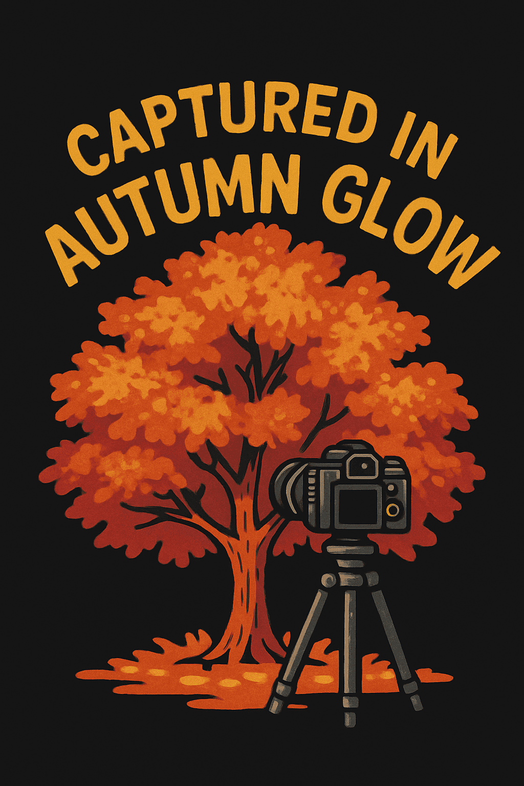 Captured in Autumn Glow Camera Art