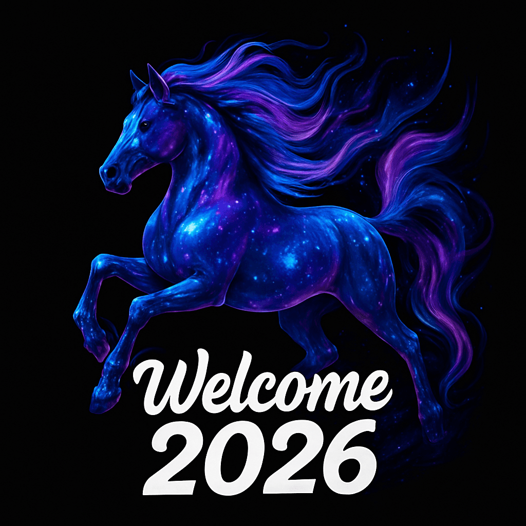 Galactic Horse Welcomes 2026 in Style