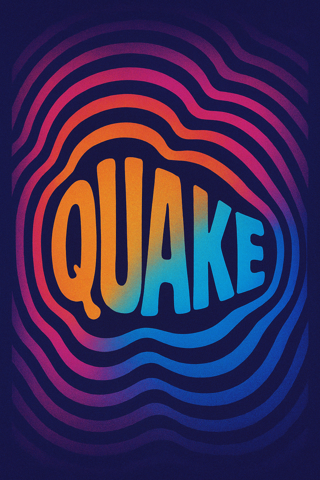 Vibrant Quake Wave Design