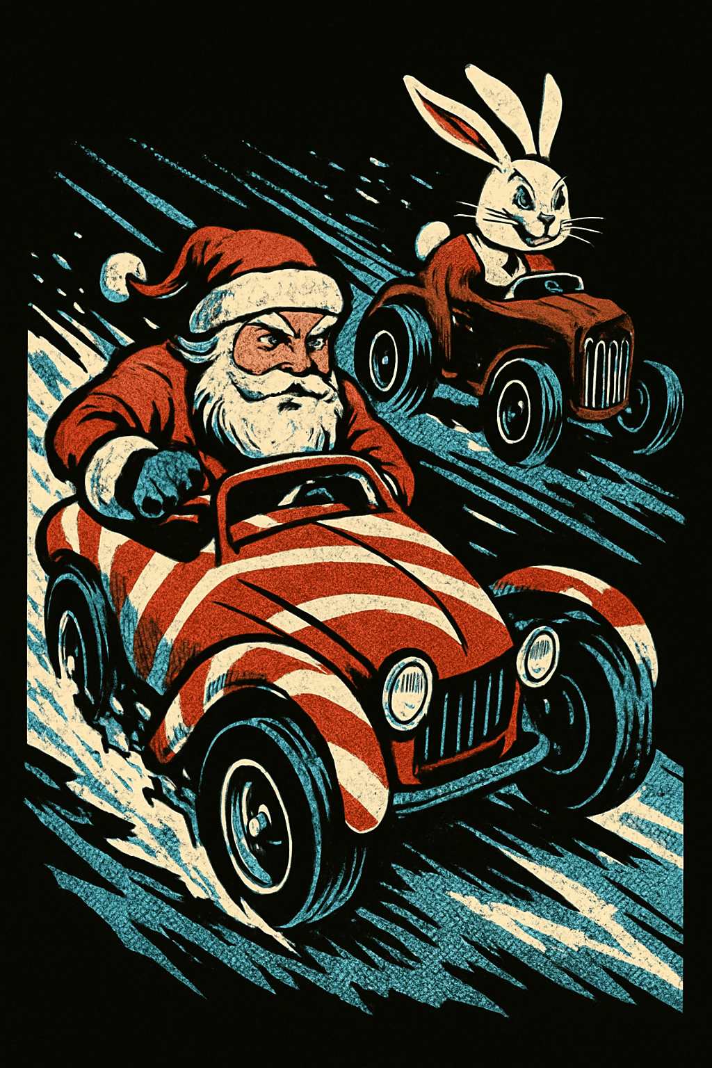 Santa vs. Bunny: Holiday Kart Racing Showdown