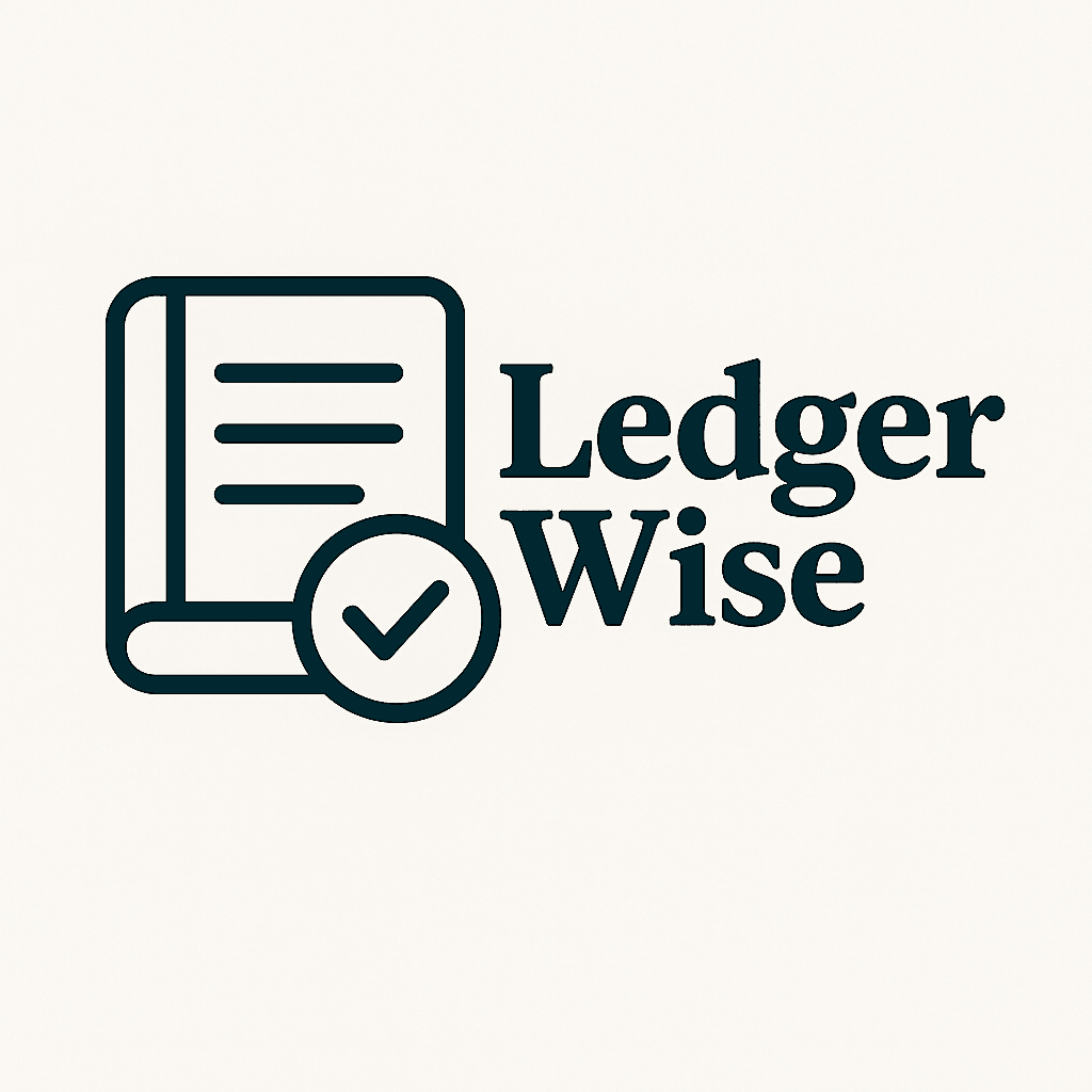 Ledger Wise: Trusted Ledger Checkmark Logo