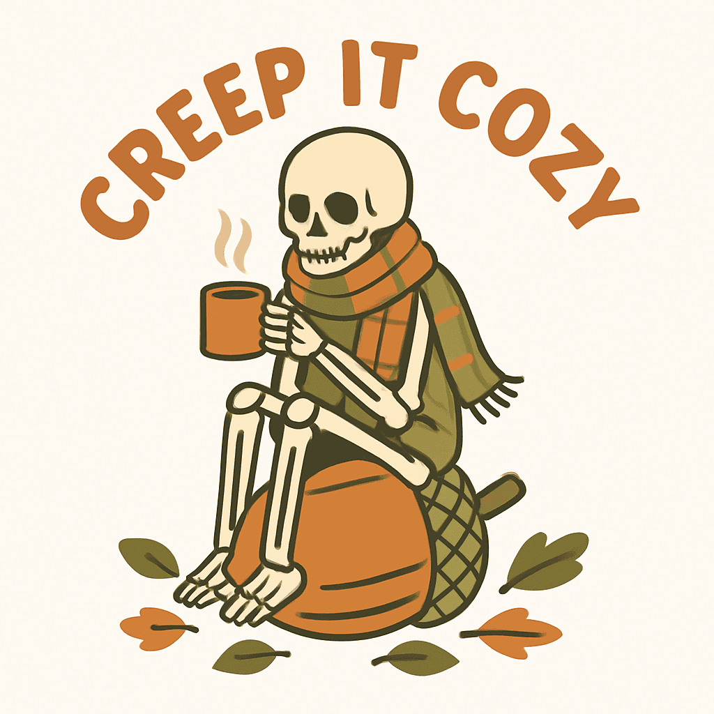 Cozy Skeleton Autumn Vibes