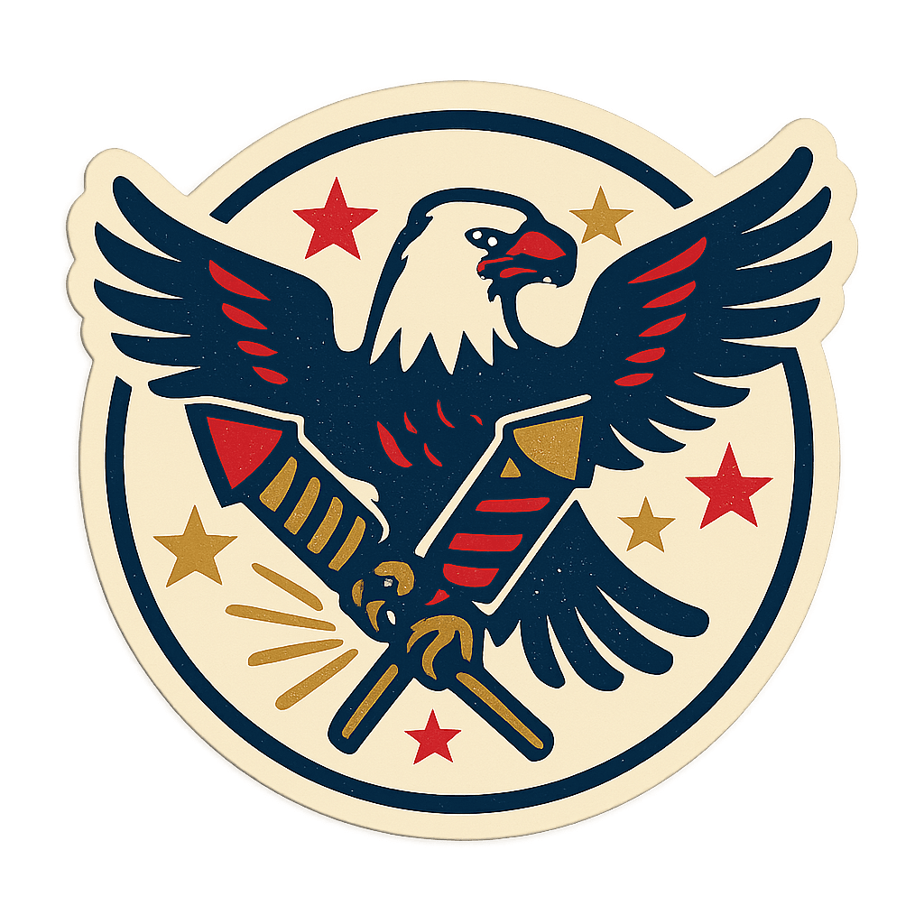 Eagle Fireworks Emblem